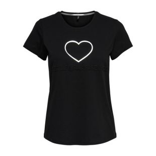 ONLY T-Shirt Métallisé