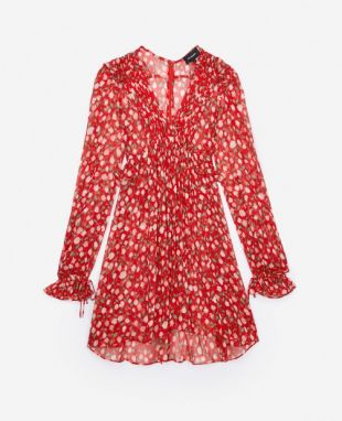 Robe rosa rossa the kooples sale