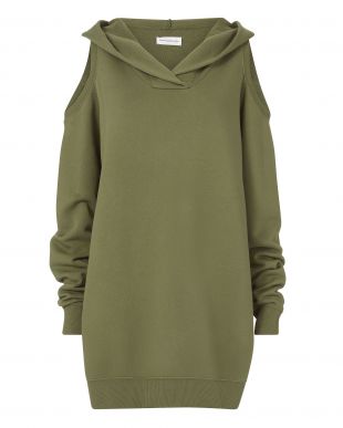 Veste Faith Connexion Kaki - Taille 38, Mi-saison, Sans Fermeture, Occasion Très Bon état