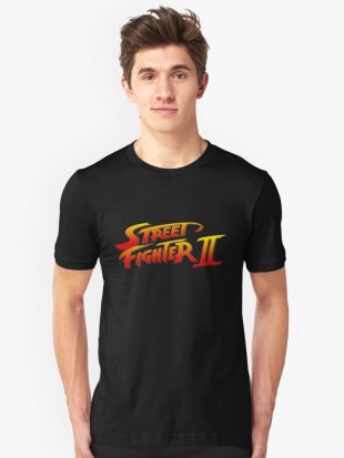 ‘Street Fighter 2 II Logo’ T shirt by orinemaster