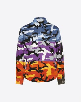 Surchemise Camou Shuffle Valentino