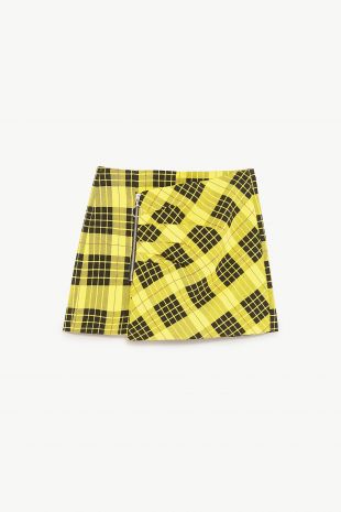 CHECK SKORT   Shorts PANTS I JEANS SALE WOMAN | ZARA United States