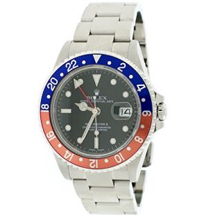 Rolex GMT Master II automatic-self-wind mens Watch 16710 (Certified Pre-owned)