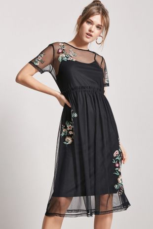 green emerald velvet dress Lace-Trim Satin Floral Maxi Dress