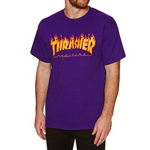 Thrasher - Thrasher T-shirts Flame T-shirt - Pu.