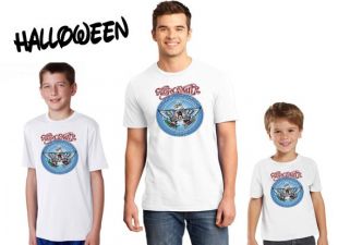 Wayne monde Garth Aerosmith T shirt Halloween Costume chemise blanche