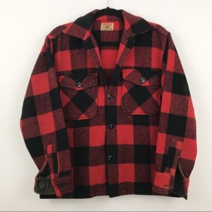 Vintage classic plaid coat