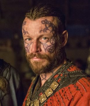 The Temporary Tattoos Of Harald Peter Franzen In Vikings Spotern