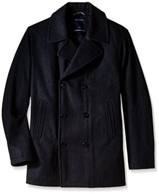 Big and Tall Wool Pea Coat