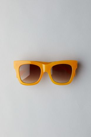 Voyage Sunglasses   Yellow   Sunglasses   Weekday IT