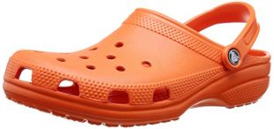 Crocs 10001 Classic, Sabots Mixte Adulte - Orange (Mandarine 817) - 45/46 EU