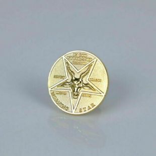 Lucifer Morning Star Satanic Pentecostal Coin Specie Cosplay Accessories Prop 1P  | eBay