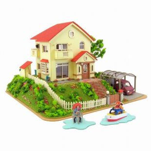 Sankei - 1/150 Sosuke Ponyo House Ponyo on a Cliff By the Sea Mk07-08