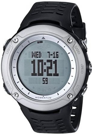 Momentum Unisex 1M-SP46B1B "VS-3" Digital Watch with Black Band