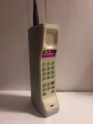 Very Rare Vintage Motorola Dynatac 8100L Brick Cell Phone Has 8000X Display