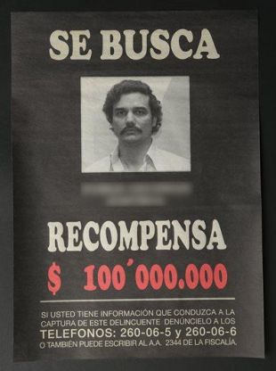 El Patron’s (Wagner Moura) Wanted Poster