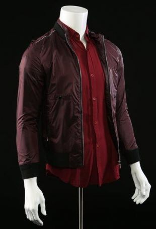 La Quica’s (Diego Cataño) Red Shirt and Maroon Jacket