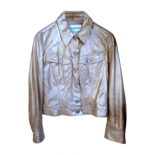 Blouson argenté