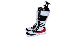 The of boots Adidas Jeremy Scott heels of Harley (Margot Robbie) Suicide Squad | Spotern
