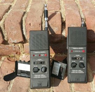 Realistic - 2 Realistic TRC 218 & TRC 219 Walkie Talkie Stranger Things ...