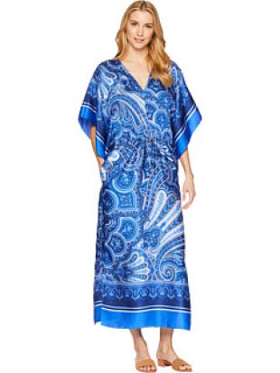 LAUREN Ralph Lauren Paisley Georgette Maxi Dress