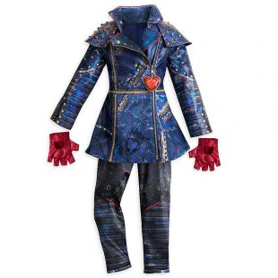 halloween costume teen girls tween Evie fancy deluxe Descendants 2 cosplay coat  | eBay