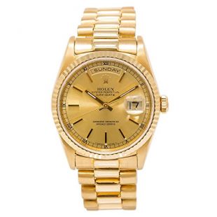 Rolex Day-Date Swiss-Automatic Mens Watch 18238 (Certified Pre-Owned)