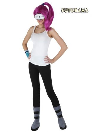 halloweencostumesnow Womens Futurama Leela Costume Kit eBay