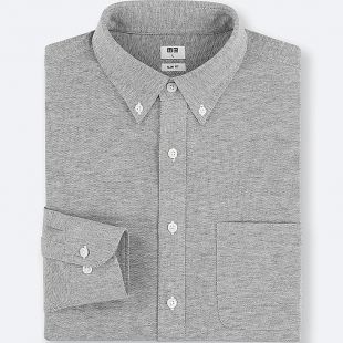 Chemise Entretien Facile Confort Jersey Slim Fit HOMME | UNIQLO