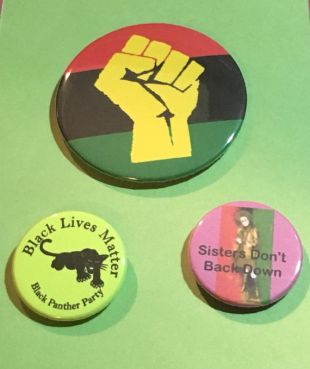 Pin de libération noir set edition Black Lives Matter