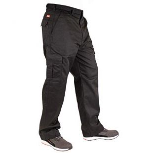 Pantalon De Travail Lee Cooper – Jeans Noirs Taille 46 à 58, Solides Et Stylés