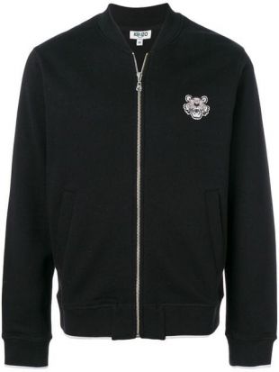 Kenzo Sweat Zippé à Broderie Tigre   Farfetch