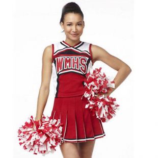 Ladies Glee Cheerleader School Girl Fancy Dress Uniform Party Costume Outfit  | eBay