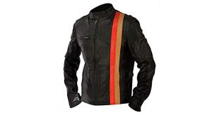 X-Men Last Stand Scott Cyclops Black Leather Jacket (XXX-Large)