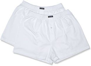 ceceba - Ceceba Shorts 2er Pack - Boxer - Homme, Blanc (weiss 1000), Large
