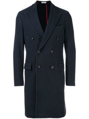 Boglioli Manteau Boutonné à Poches à Rabat   Farfetch