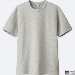 Uniqlo - T SHIRT 100% coton COL ROND UNIQLO U- HOMME | UNIQLO