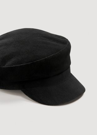 Casquette velours côtelé