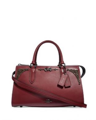 Coach x Selena Gomez Crystal Embellished Tote Bag