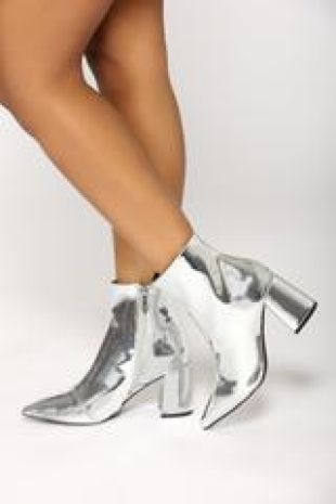 Olympic Bootie   Silver