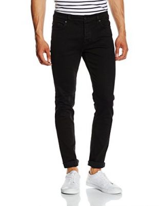 Only & Sons onsLOOM Black 4029 BG Noos Jeans, Noir, 30W x 32L Homme