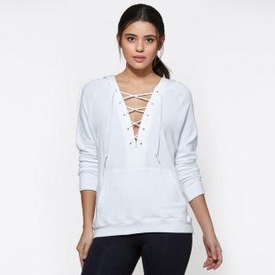Lace Up Hoodie