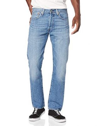 Levi's 501 Original Fit Jean droit Homme Bleu (Rocky Road Cool 2563) W30/L34