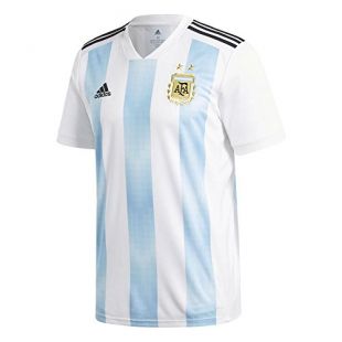 adidas BQ9324 Maillot Homme, Blanc/Clblue/Noir, FR : M (Taille Fabricant : M)