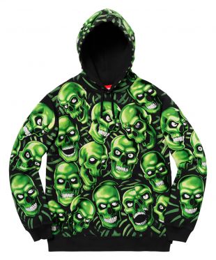 Skull hot sale jacket supreme