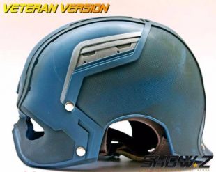 Captain America Wearable Helmet Replica Prop (Veteran Version)
