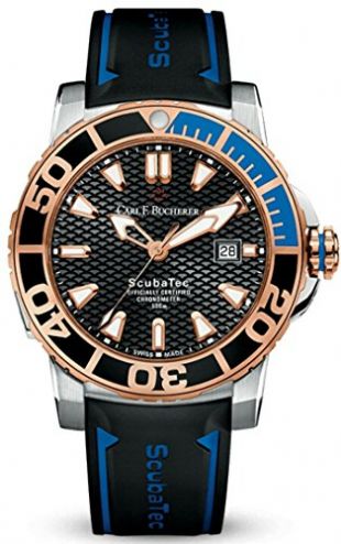Carl F. Bucherer Patravi ScubaTec Rose Gold Steel Men's Watch Model 00.10632.24.33.01