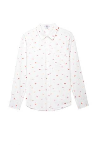 chemise en soie imprimée Kate - Rails
