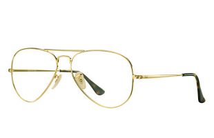 Ray Ban AVIATOR OPTICS dorées