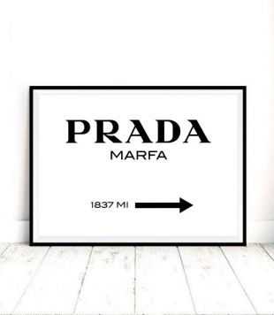 La tableau « Prada Marfa » dans Gossip Girl S02E05